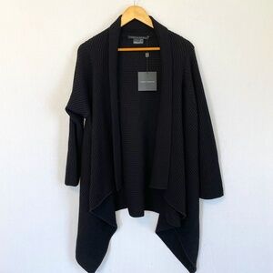 HINDAHL & SKUDELNY 100% Extra Fine Merino Wool Cardigan Sweater Size Large NEW